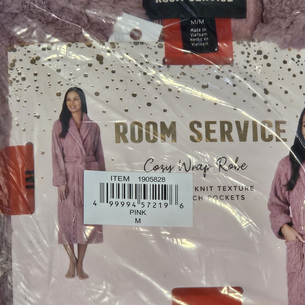 Room Service Pink Robe - Picture 2 of 3